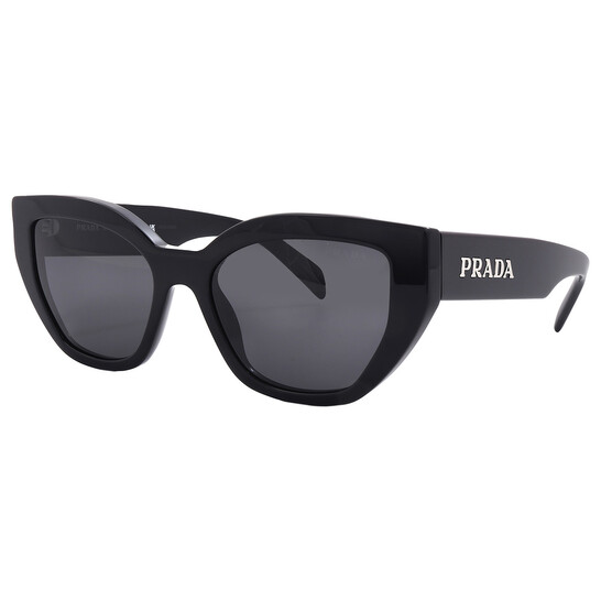 サングラス PRADA Woman Sunglasses Black A09S 1AB5S0 Sunglasses Prada PR A09S (1AB5S0) PRA09S SPRA09S Woman