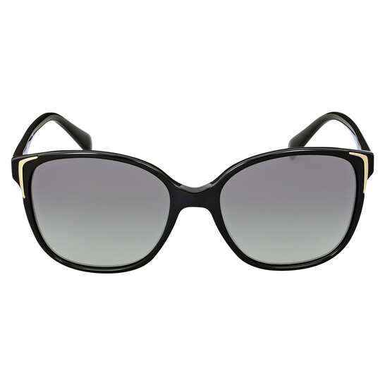 Prada Grey Gradient Cat Eye Ladies Sunglasses PR 01OS 1AB3M1  display picture 3