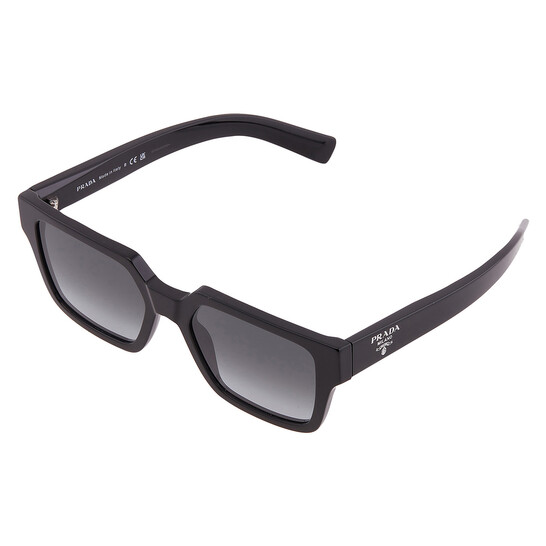 Prada Grey Gradient Square Men's Sunglasses PR 03ZS 1AB06T 54