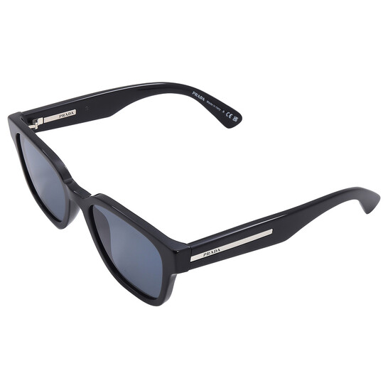 Prada Grey Square Men's Sunglasses PR A04S 16K07T 52 8056597968072