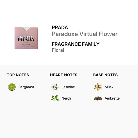 Prada Ladies Paradoxe Virtual Flower EDP 1.7 oz Fragrances