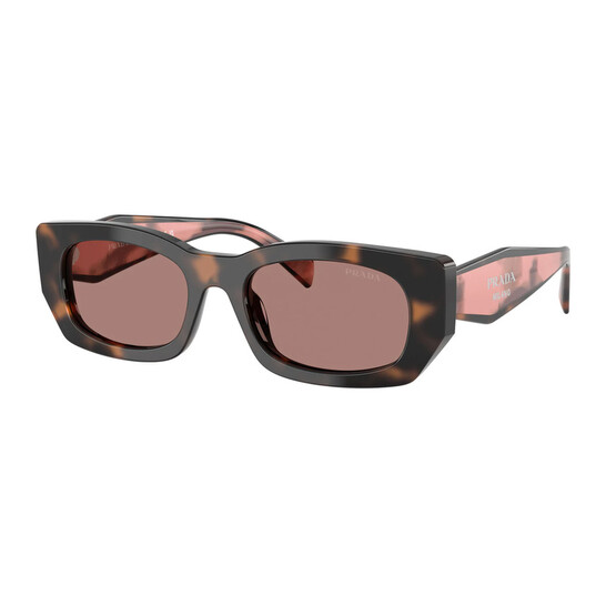 Prada Light Brown Geometric Ladies Sunglasses PR B05S 23A60B  display picture 1
