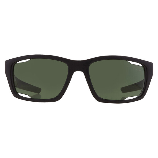 Linea Uomo Green Oversized Sunglasses Oversized Italian Sunglasses SEE 6733 Sun | Acetate, Wide  main image 4