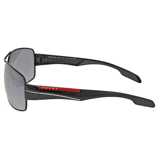 ●PRADA LINEA ROSSA サングラス Gunl / Grey Gradient 58mm Prada Linea Rossa Grey Gradient Sport Men's Sunglasses PS