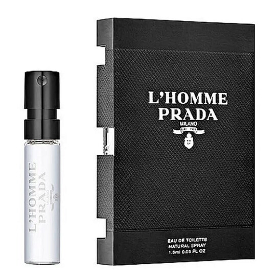 Prada Men's L'Homme EDT Spray 0.05 oz Fragrances