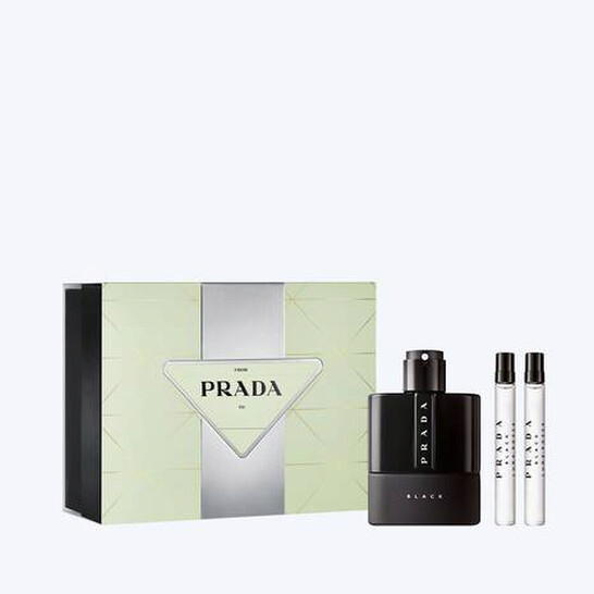 Prada Men's Luna Rossa Black Gift Set Fragrances 3614274109429