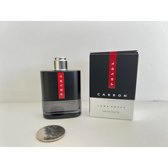 Prada Men's Luna Rossa Carbon EDT 0.3 oz Fragrances 3614274254556