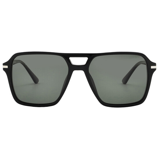 Auth PRADA Blk/Grn Polarized Lens Sunglass NEW Polarized PRADA Sport Sunglasses SPS 55Q DG0-5X1 Black  main image 4