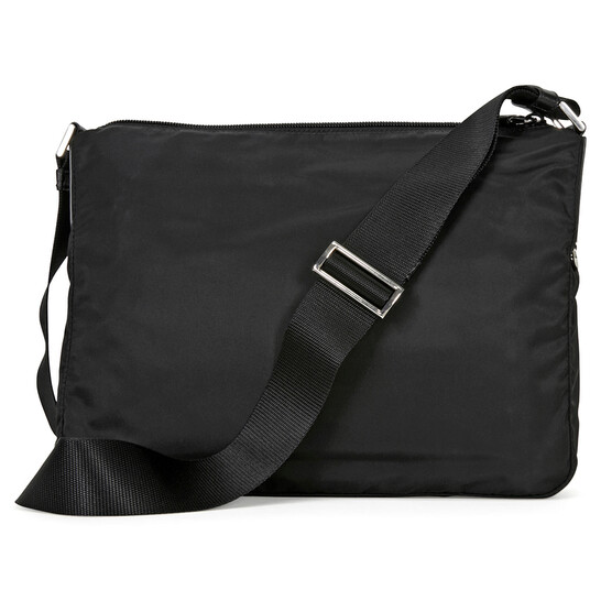 Prada Vela Nylon Shoulder Bag Black 1BC421V44F0002 8054685722339