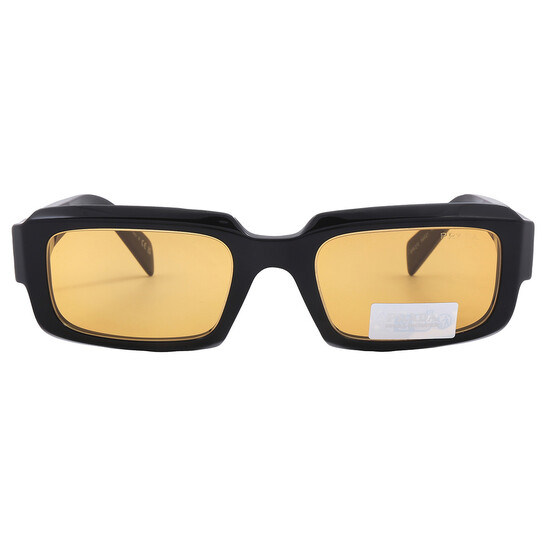 Prada Yellow Pilot Men's Sunglasses PR 27ZS 16K70A 54