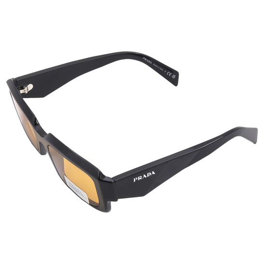 Prada Yellow Pilot Men's Sunglasses PR 27ZS 16K70A 54