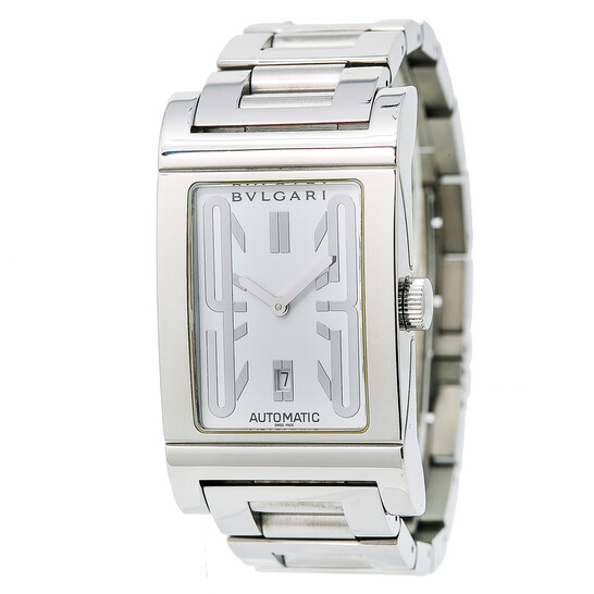 稼働 BVLGARI Rettangolo automatic Bvlgari Bulgari RT45S Rettangolo Stainless Steel Silver