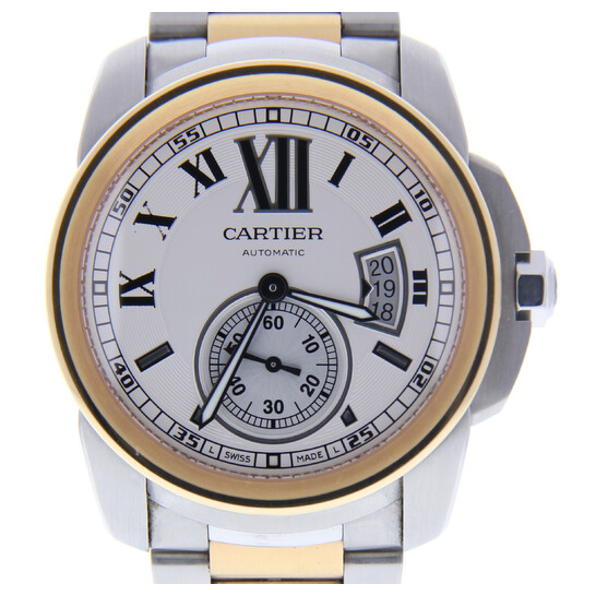 Cartier Pre-owned Cartier Calibre de Cartier Automatic White Dial
