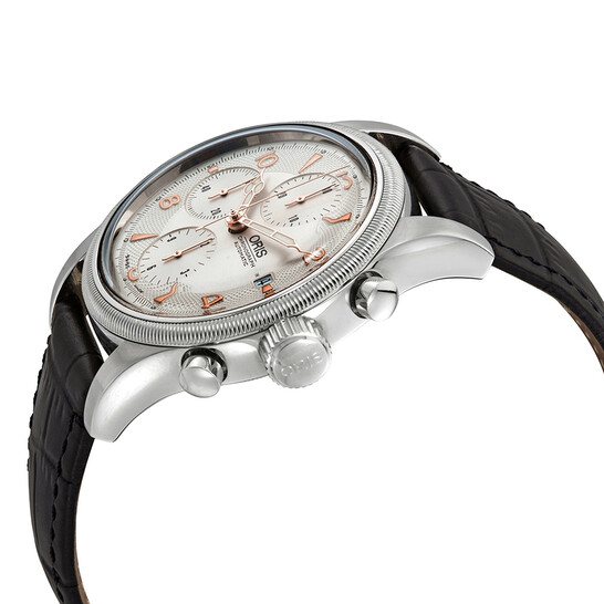 Oris Pre-owned Oris Big Crown Chronograph Automatic Silver Dial