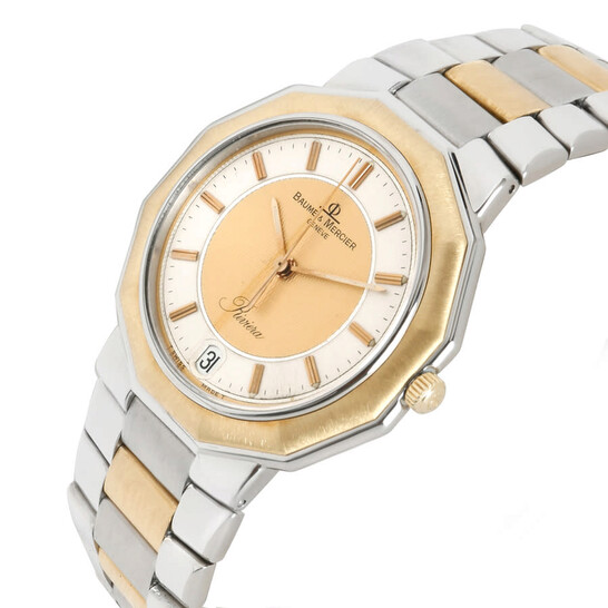 Baume Et Mercier Pre-owned Baume et Mercier Riviera Quartz Silver 