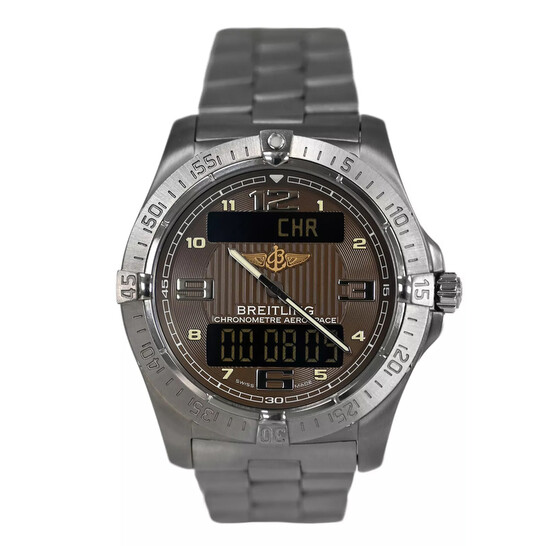 Breitling Pre-owned Breitling Aerospace Avantage Perpetual Alarm