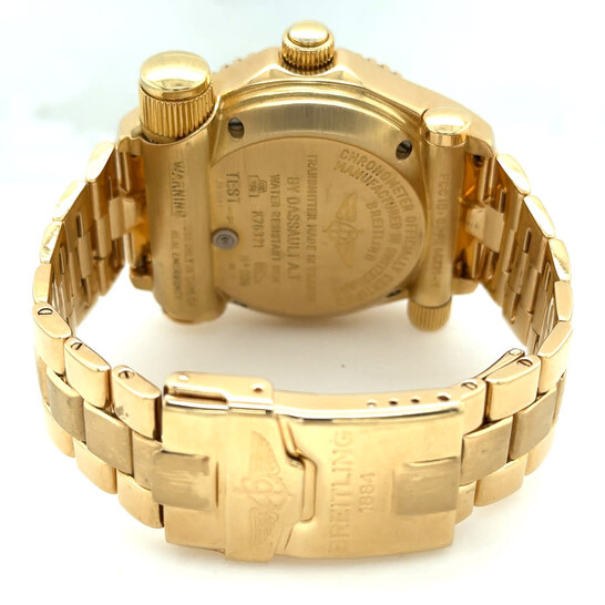 Breitling Pre-owned Breitling Emergency Perpetual Alarm GMT Quartz