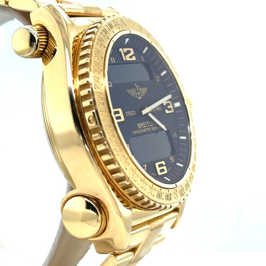 Breitling Pre-owned Breitling Emergency Perpetual Alarm GMT Quartz