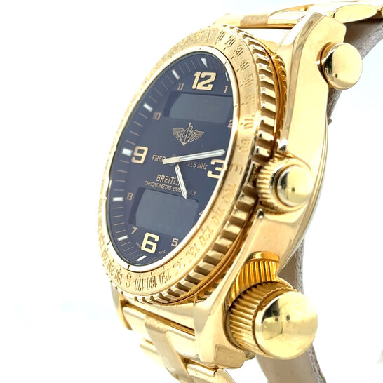 Breitling Pre-owned Breitling Emergency Perpetual Alarm GMT Quartz
