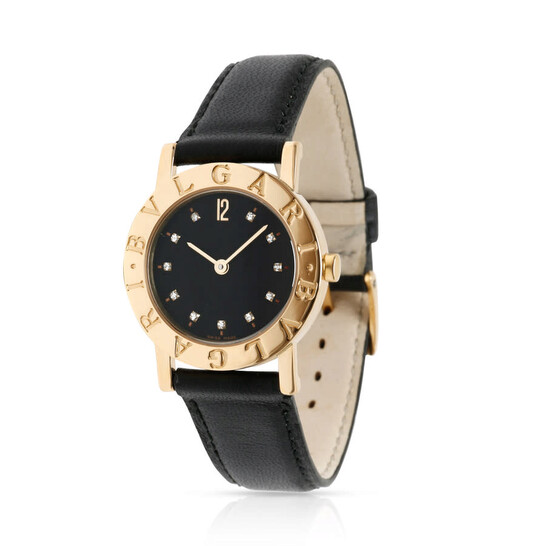 BVLGARI BVLGARIBVLGARI 12P diamond Black Dial Quartz Ladies Watch ブルガリブルガリブルガリ23 12Pダイヤ レディース 腕時計  main image 2