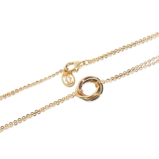 Cartier Pre-Owned Cartier 3-Tone Gold Mini Model Trinity Pendant