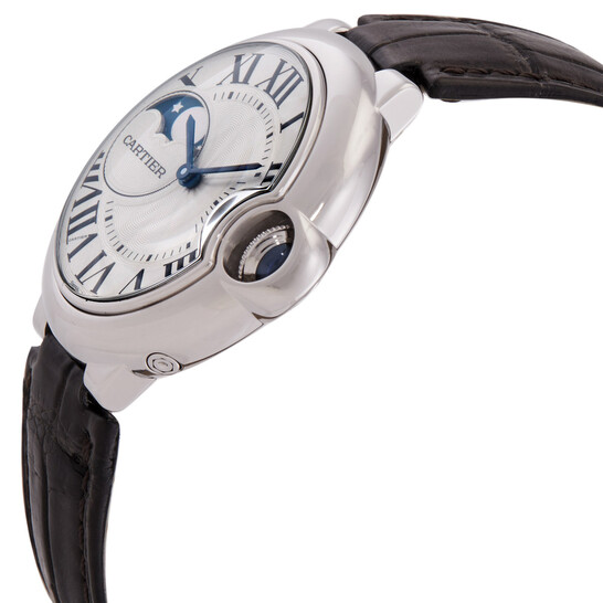 Pre-owned Cartier Ballon de Cartier Automatic Silver Dial Ladies Watch WSBB0020 - 546x546 Image #2