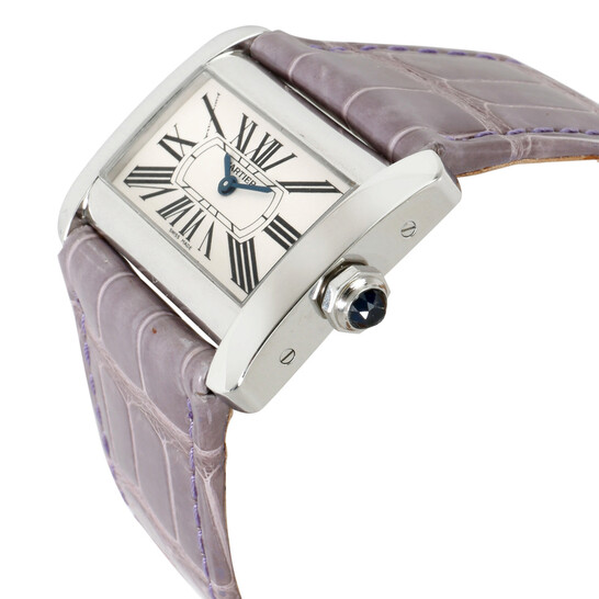 Cartier Pre-owned Cartier Divan Silver-tone Dial Ladies Watch 2599