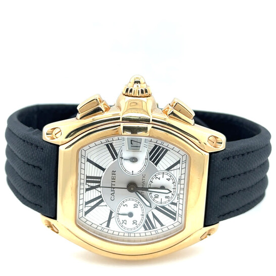 Cartierゴールド シルバー Cartier Pre-owned Cartier Roadster XL Chronograph Automatic Silver