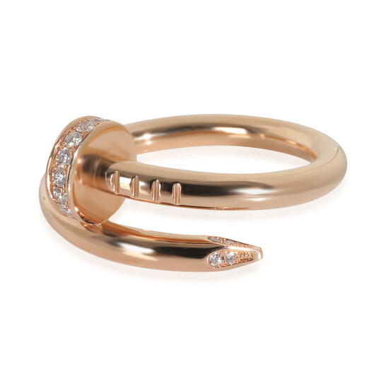 Pre-Owned Cartier Rose Gold Diamond Juste Un Clou Ring Pre-Owned Cartier Rose Gold Diamond Juste Un Clou Ring - 546x546 Image #3