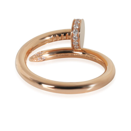 Pre-Owned Cartier Rose Gold Diamond Juste Un Clou Ring Pre-Owned Cartier Rose Gold Diamond Juste Un Clou Ring - 546x546 Image #4
