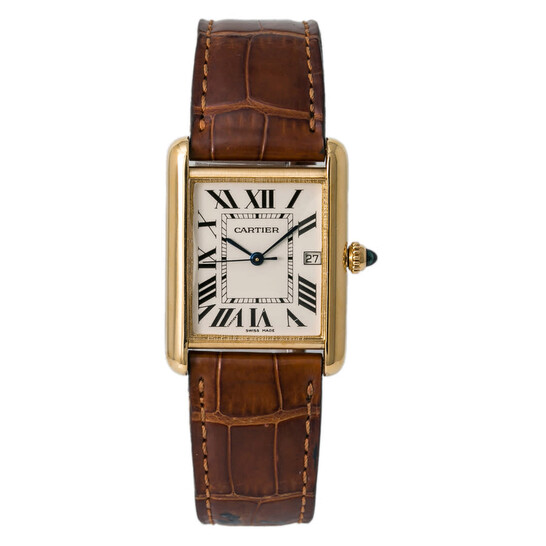 Cartier Pre-owned Cartier Tank Louis cartier Quartz Men's Watch
