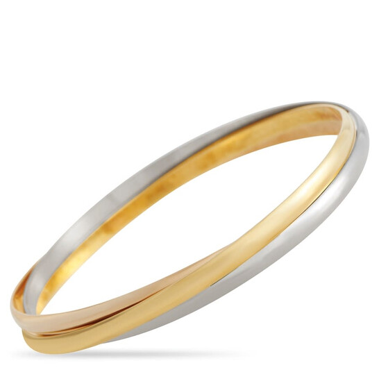 Cartier Pre-Owned Cartier Trinity 18K Yellow, Rose and White Gold