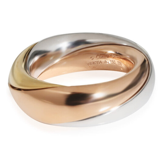 Cartier Pre-Owned Cartier Trinity Ring with diamonds, Half