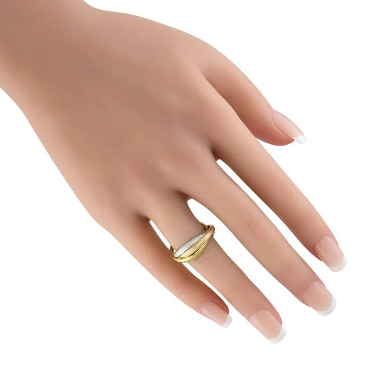 Cartier Pre-Owned Cartier Vintage Trinity 18K Rose, Yellow