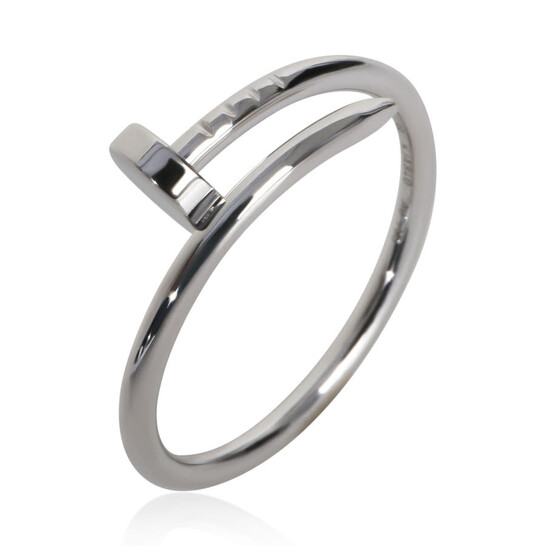 Pre-Owned Cartier White Gold Small Model Juste Un Clou Ring Pre-Owned Cartier White Gold Small Model Juste Un Clou Ring - 546x546