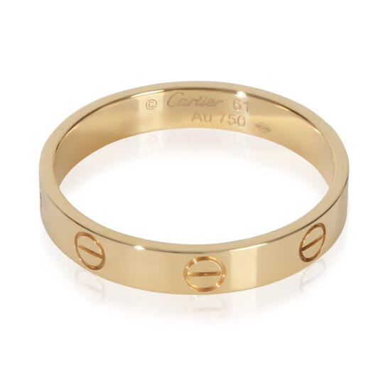 Pre-Owned Cartier Yellow Gold Small Model Love Ring Pre-Owned Cartier Yellow Gold Small Model Love Ring - 546x546 Image #2