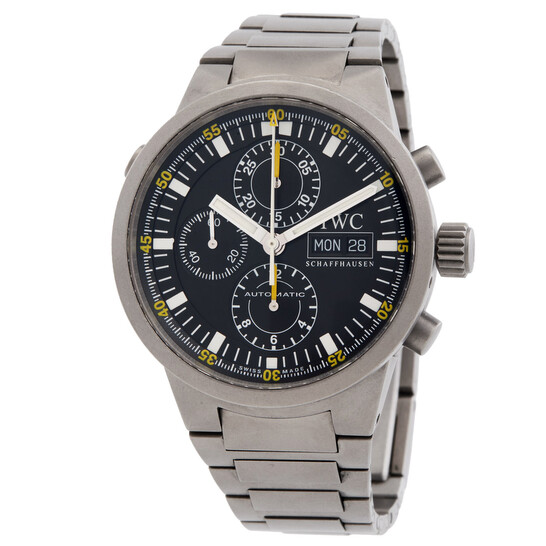 IWC Pre-owned IWC GST Titanium Rattrapante Chronograph Automatic