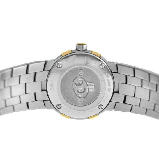 Maurice Lacroix Pre-owned Maurice Lacroix Milestone Quartz White