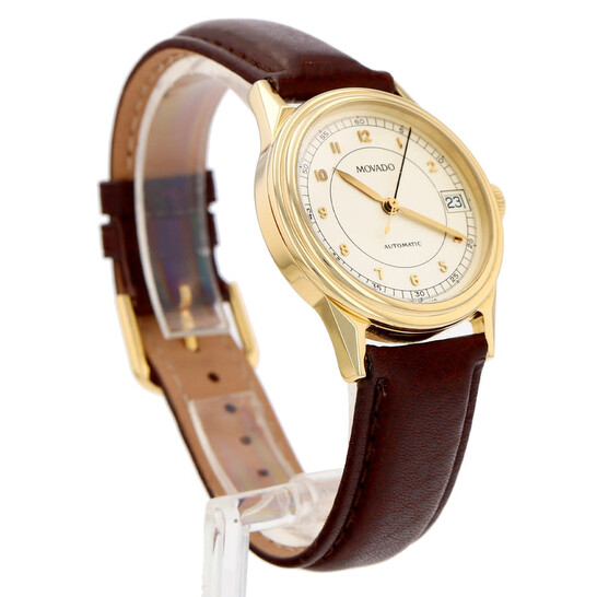 1881 Pre Owned Movado Watch Movado Pre-owned Movado 1881 Automatic White Dial Men main image 3