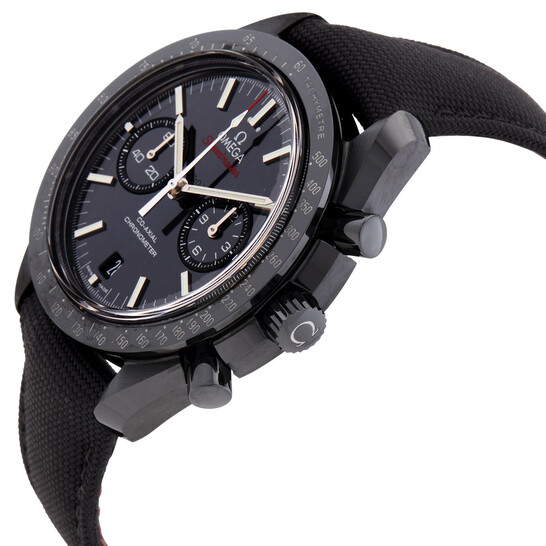 OMEGA Speedmaster 自動巻き ブラック オメガ】墨色のスピードマスター│月に秘められた静寂と漆黒の