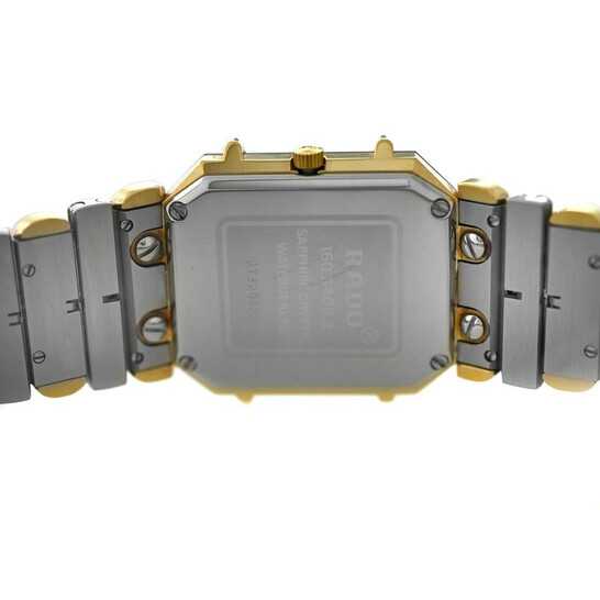 美品　稼働◆ RADO ラドー FLORENCE 160.3409.2 Rado Pre-owned Rado Florence Quartz Gold Dial Unisex Watch