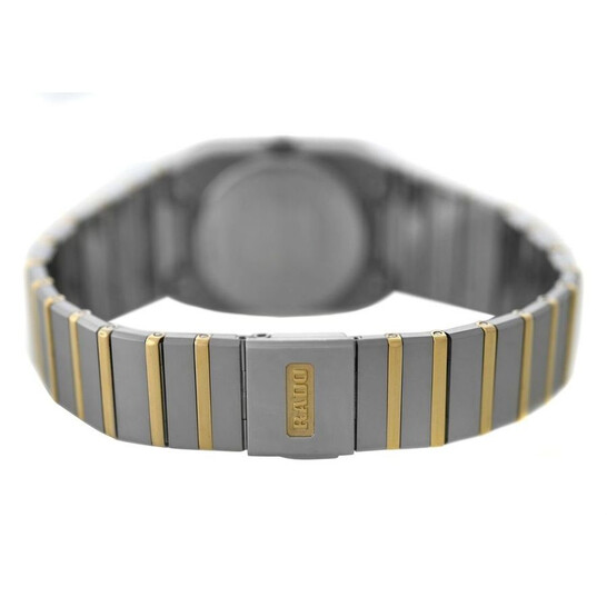 Rado Pre-owned Rado Jubile Quartz Diamond Black Dial Ladies