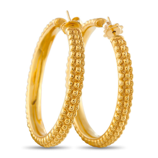 Pre-Owned Roberto Coin 18K Yellow Gold Hoop Earrings VC03 040626 Pre-Owned Roberto Coin 18K Yellow Gold Hoop Earrings VC03 040626 - 546x546