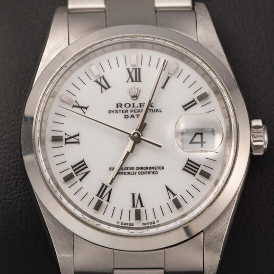 Pre-owned Rolex Date Automatic Chronometer White Dial Ladies Watch 15200 WRO - 546x546 Image #5