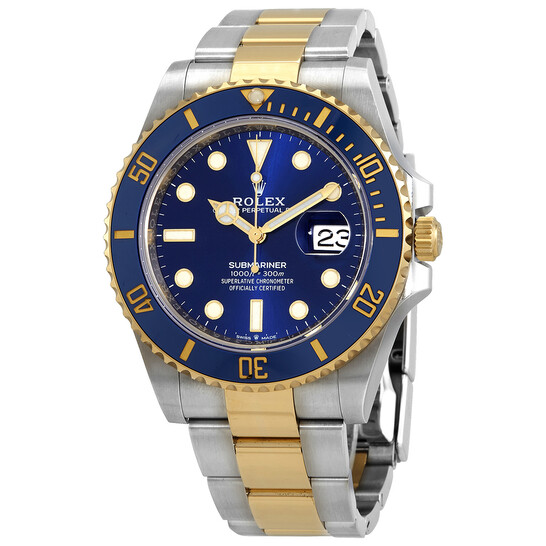 Rolex Pre-owned Rolex Submariner Automatic Chronometer Blue Dial