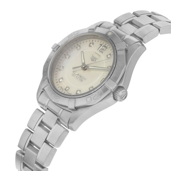Pre-owned Tag Heuer Aquaracer Diamond White Mother of Pearl Dial Ladies Watch WAF1312.BA0817 Pre-owned Tag Heuer Aquaracer Diamond White Mother of Pearl Dial Ladies Watch WAF1312.BA0817 - 546x546 Image #3