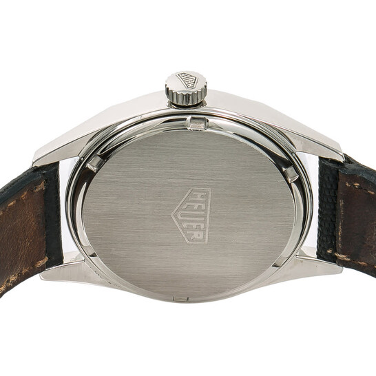 Pre-owned Tag Heuer Carrera Automatic Black Dial Men's Watch WS2111