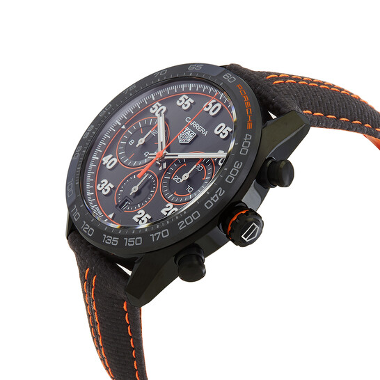 Tag Heuer Pre-owned Tag Heuer Carrera X Porsche Orange Racing