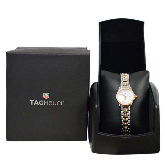 Link WJF1354.BB0581 Women\'s Watch in 18kt Stainless Steel/Yellow Gold TAG Heuer Link WJF1354.BB0581 Yellow gold and Stainless  main image 3