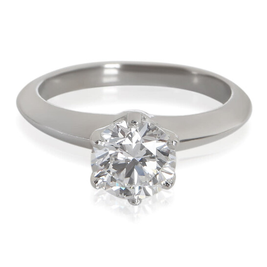 Pre-Owned Tiffany & Co. 0.91 ct Round Brilliant Diamond Engagement Ring - 546x546 Image #2